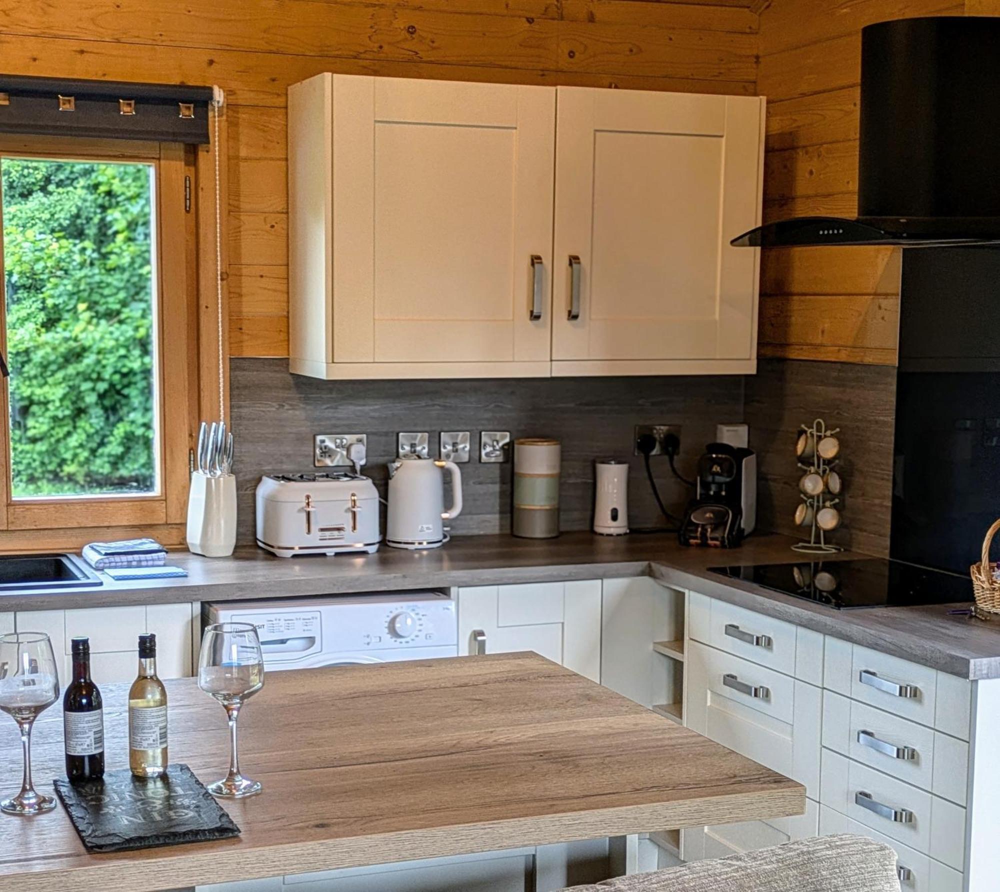 Rustic Lodge Retreat At Riverview Holiday Park Newcastleton ภายนอก รูปภาพ